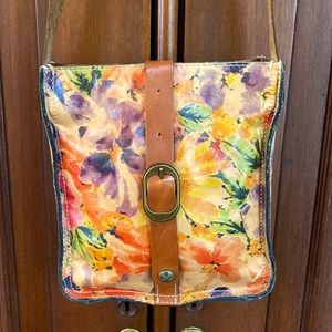 Patricia Nash floral crossbody